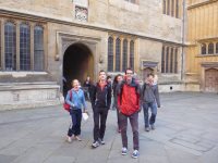 Gazing in wonder at Oxford architecture